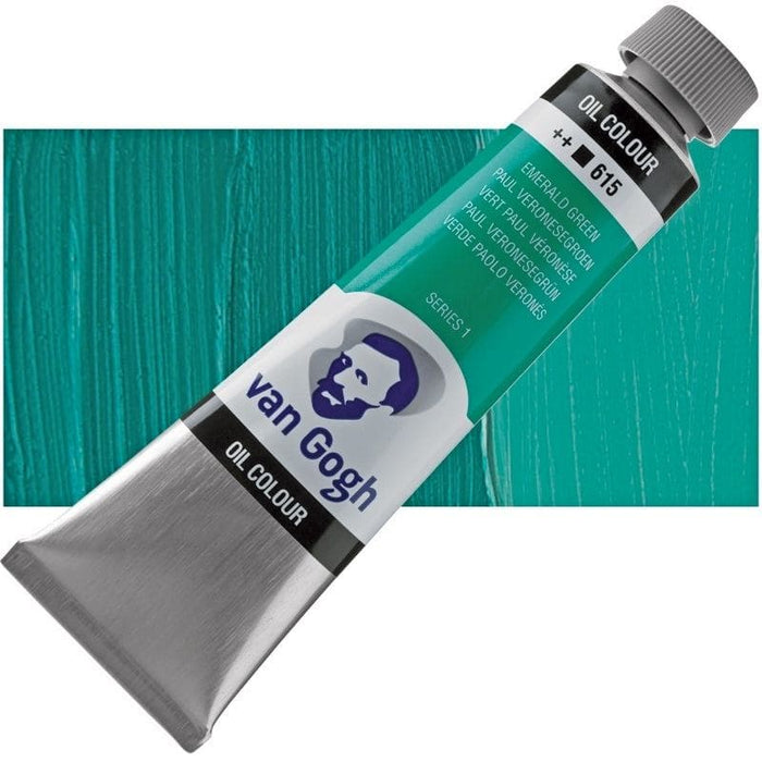 VAN GOGH OILS VAN GOGH 615 - Emerald Green S1 Van Gogh Oil Paint 40ml