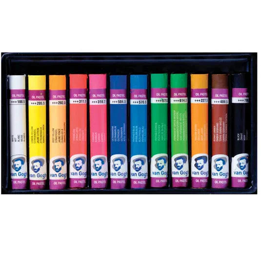VAN GOGH OIL PASTELS VAN GOGH Van Gogh Oil Pastels 12 Set