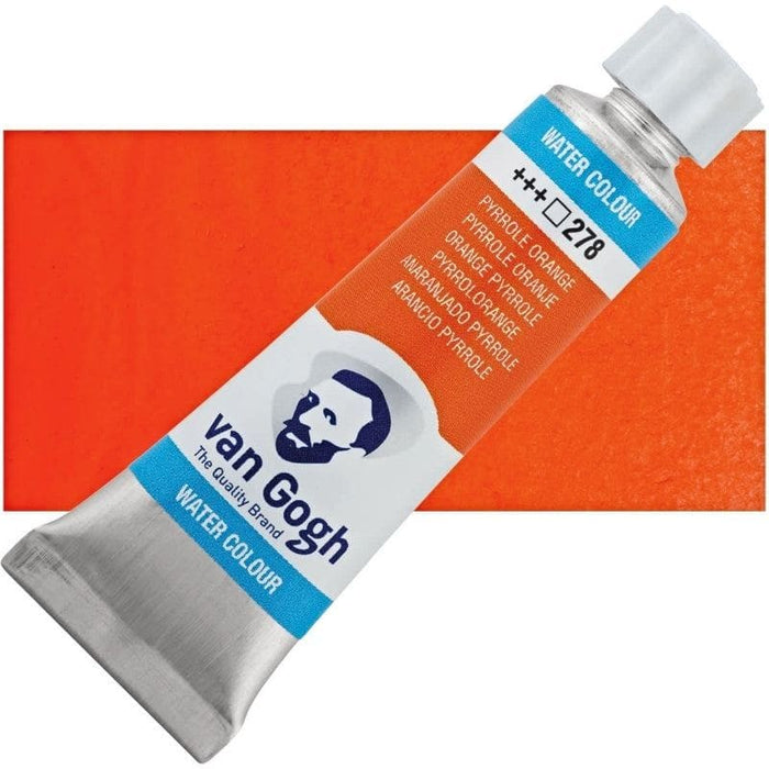 VAN GOGH WATERCOLOURS VAN GOGH WATERCOLOURS 278 - Pyrrole Orange Van Gogh Watercolour 10ml