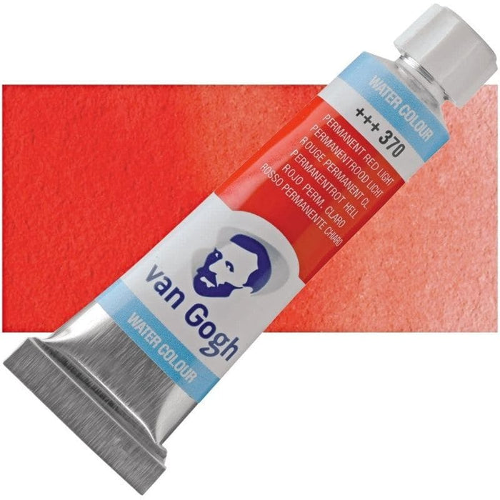 VAN GOGH WATERCOLOURS VAN GOGH WATERCOLOURS 370 - Permanent Red Light Van Gogh Watercolour 10ml