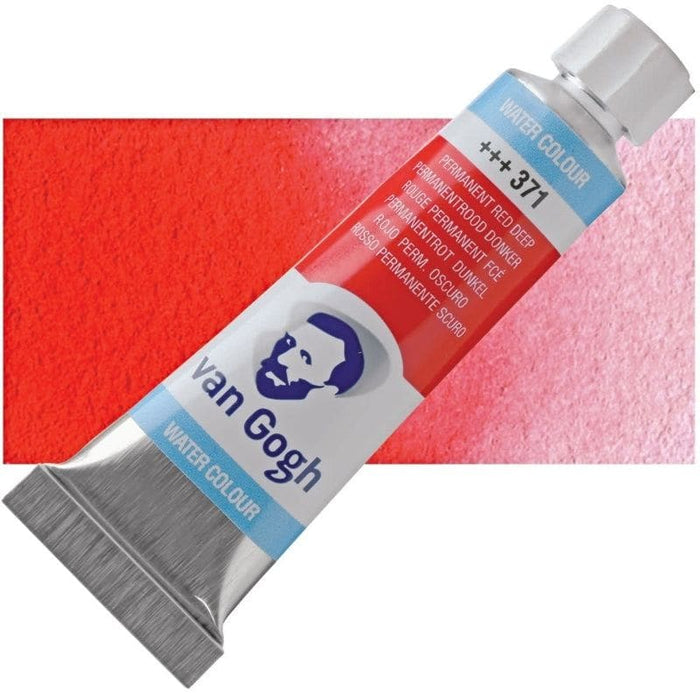 VAN GOGH WATERCOLOURS VAN GOGH WATERCOLOURS 371 - Permanent Red Deep Van Gogh Watercolour 10ml