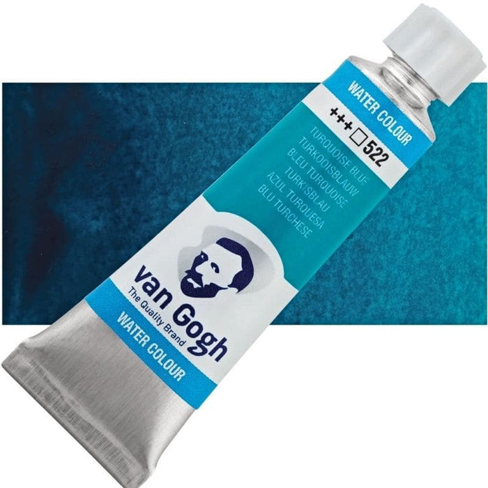 VAN GOGH WATERCOLOURS VAN GOGH WATERCOLOURS 522 - Turquoise Blue Van Gogh Watercolour 10ml