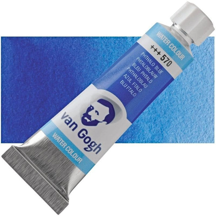 VAN GOGH WATERCOLOURS VAN GOGH WATERCOLOURS 570 - Phthalo Blue Van Gogh Watercolour 10ml