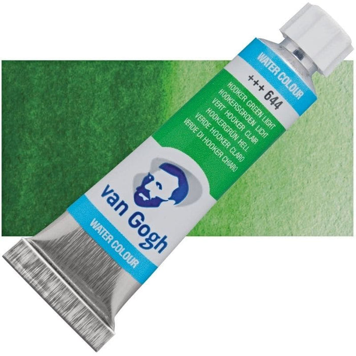 VAN GOGH WATERCOLOURS VAN GOGH WATERCOLOURS 644 - Hooker Green Light Van Gogh Watercolour 10ml