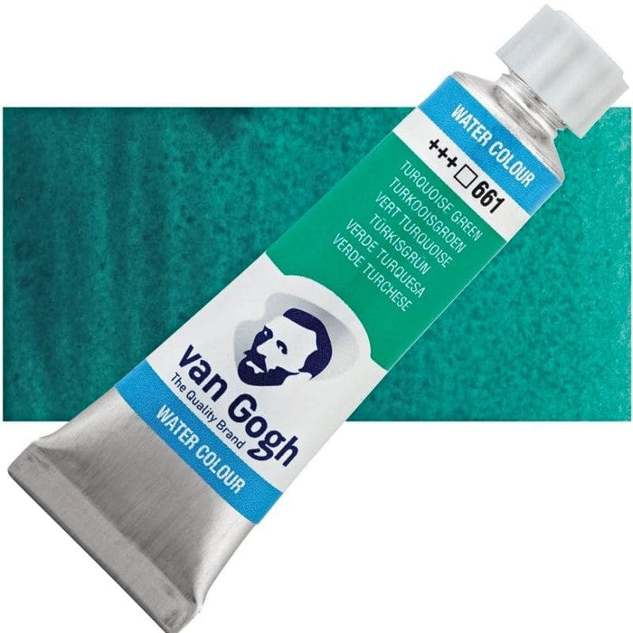 VAN GOGH WATERCOLOURS VAN GOGH WATERCOLOURS 661 - Turquoise Green Van Gogh Watercolour 10ml
