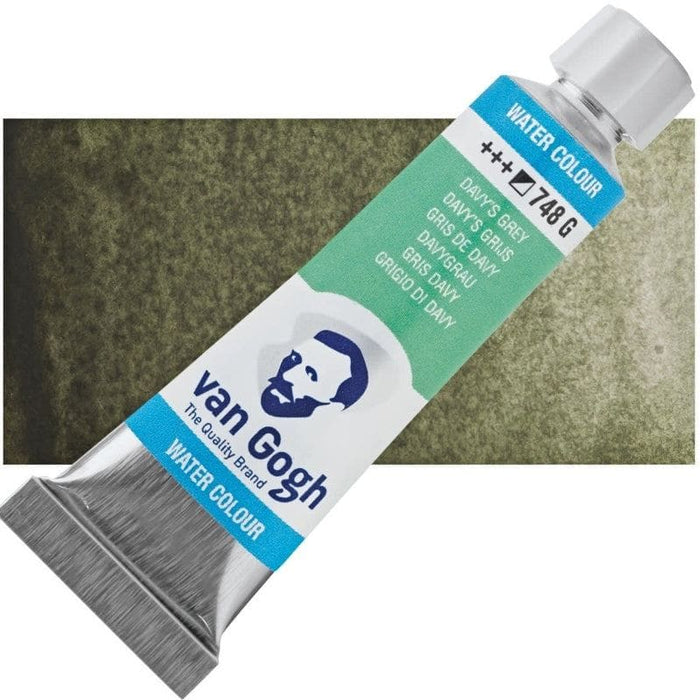 VAN GOGH WATERCOLOURS VAN GOGH WATERCOLOURS 748 - Davy’s Grey Van Gogh Watercolour 10ml