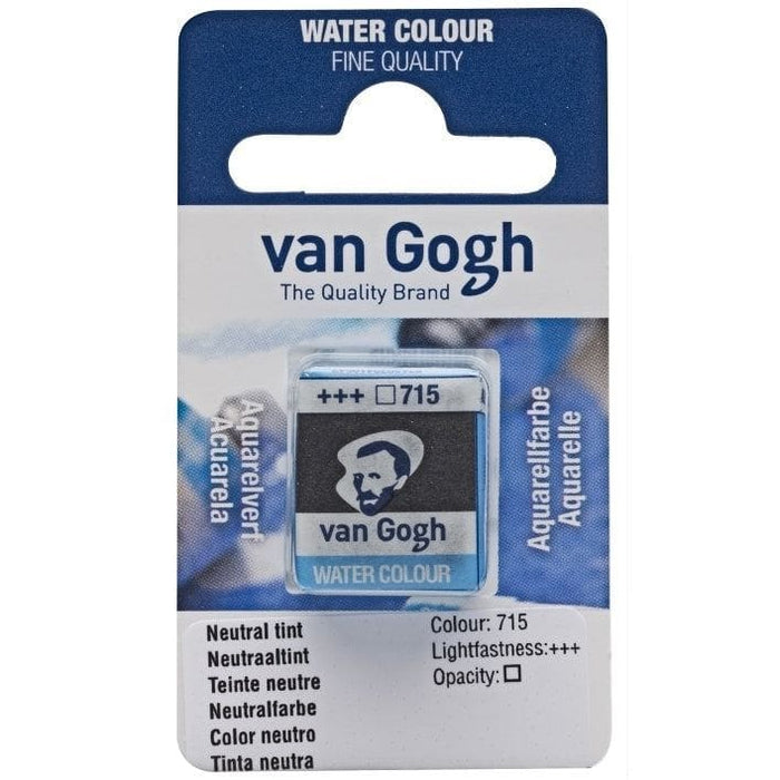 VAN GOGH WATERCOLOURS VAN GOGH WATERCOLOURS 715 - Neutral Tint Van Gogh Watercolour Half Pans