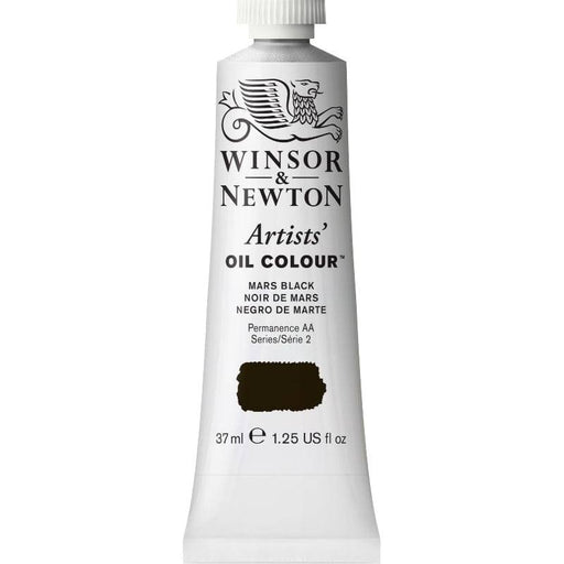 WINSOR & NEWTON ARTIST OILS WINSOR & NEWTON W&N Artist's Oil 37ml Mars Black 386