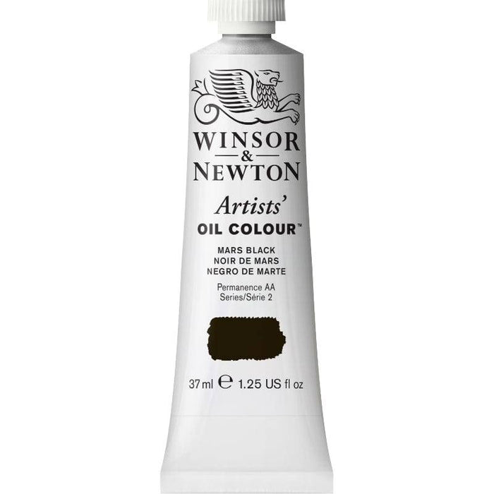 WINSOR & NEWTON ARTIST OILS WINSOR & NEWTON W&N Artist's Oil 37ml Mars Black 386