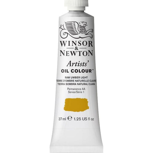 WINSOR & NEWTON ARTIST OILS WINSOR & NEWTON W&N Artist's Oil 37ml Raw Umber Light 557