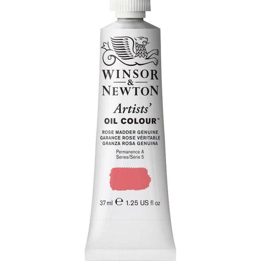 WINSOR & NEWTON ARTIST OILS WINSOR & NEWTON W&N Artist's Oil 37ml Rose Madder Genuine 587