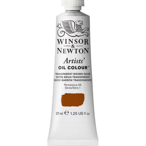 WINSOR & NEWTON ARTIST OILS WINSOR & NEWTON W&N Artist's Oil 37ml Transparent Brown Oxide 648