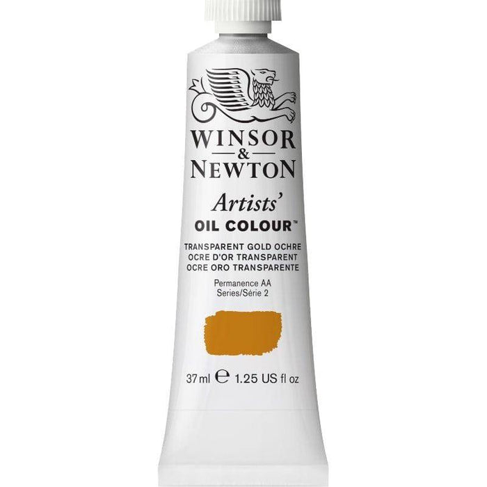 WINSOR & NEWTON ARTIST OILS WINSOR & NEWTON W&N Artist's Oil 37ml Transparent Gold Ochre 646