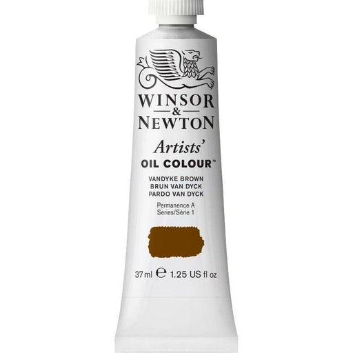 WINSOR & NEWTON ARTIST OILS WINSOR & NEWTON W&N Artist's Oil 37ml Vandyke Brown 676