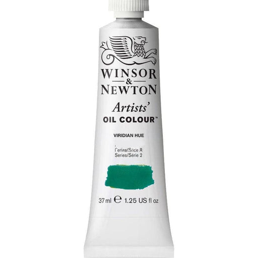 WINSOR & NEWTON ARTIST OILS WINSOR & NEWTON W&N Artist's Oil 37ml Viridian Hue 696