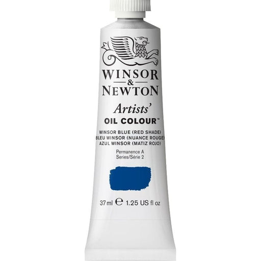 WINSOR & NEWTON ARTIST OILS WINSOR & NEWTON W&N Artist's Oil 37ml Winsor Blue (Red Shade) 706