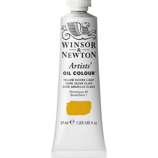 WINSOR & NEWTON ARTIST OILS WINSOR & NEWTON W&N Artist's Oil 37ml Yellow Ochre Light 745