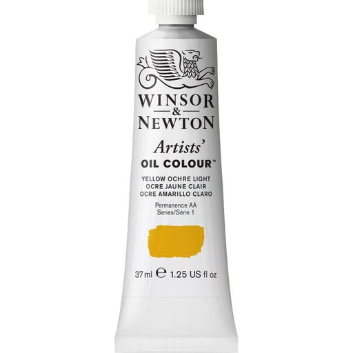 WINSOR & NEWTON ARTIST OILS WINSOR & NEWTON W&N Artist's Oil 37ml Yellow Ochre Light 745