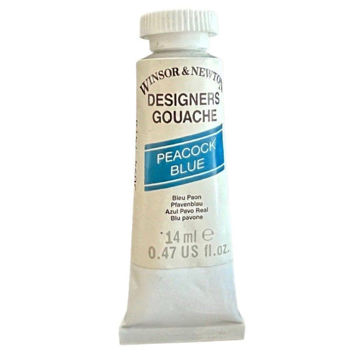 WINSOR & NEWTON GOUACHE WINSOR & NEWTON W&N Gouache 14ml Peacock Blue