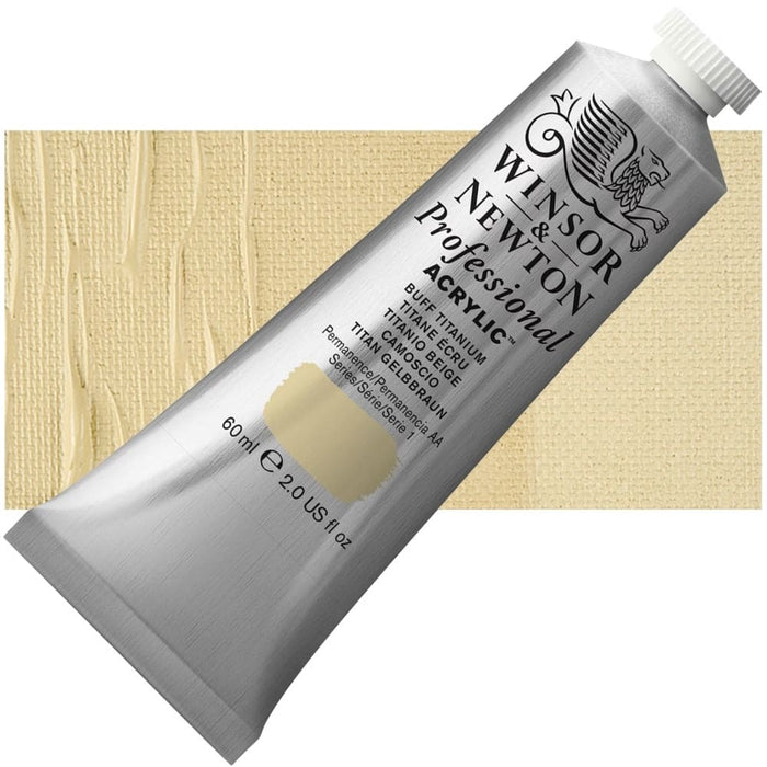 WINSOR & NEWTON ACRYLICS WINSOR & NEWTON ACRYLICS W&N PAC 60ml - Buff Titanium