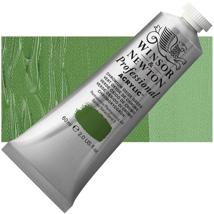 WINSOR & NEWTON ACRYLICS WINSOR & NEWTON ACRYLICS W&N PAC 60ml - Chrome Green