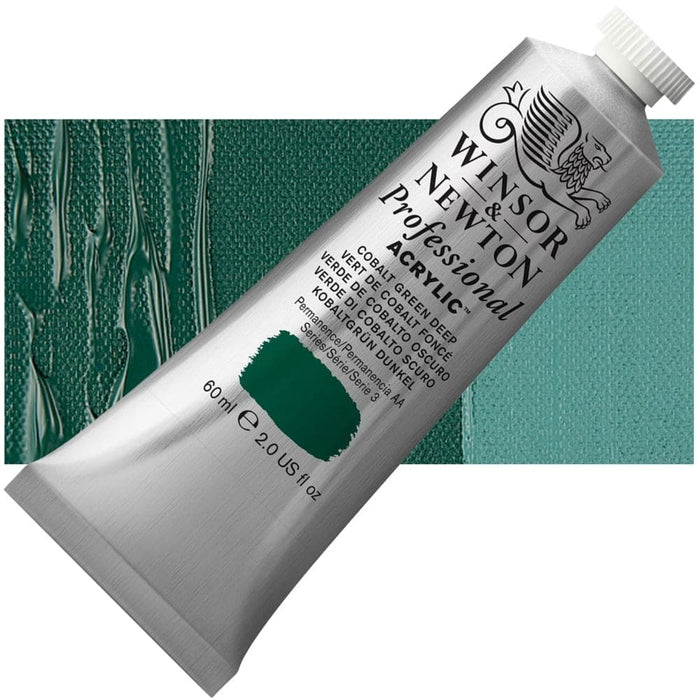 WINSOR & NEWTON ACRYLICS WINSOR & NEWTON ACRYLICS W&N PAC 60ml - Cobalt Green Deep
