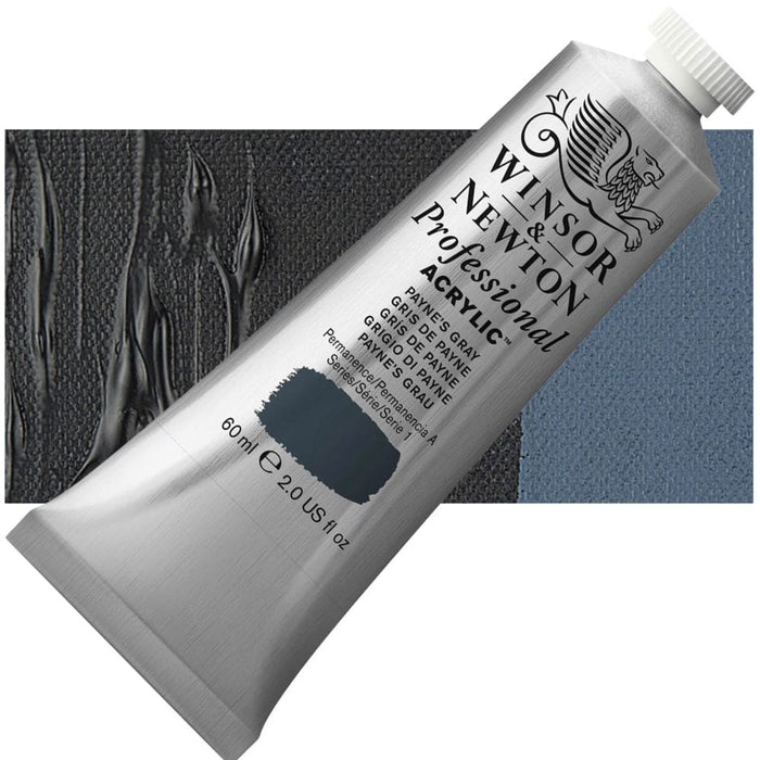 WINSOR & NEWTON ACRYLICS WINSOR & NEWTON ACRYLICS W&N PAC 60ml - Payne's Grey
