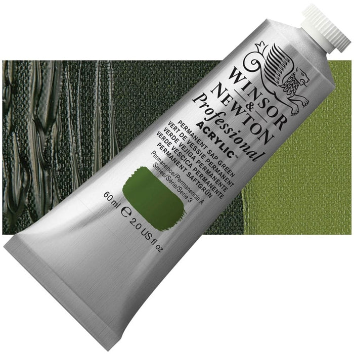 WINSOR & NEWTON ACRYLICS WINSOR & NEWTON ACRYLICS W&N PAC 60ml - Permanent Sap Green