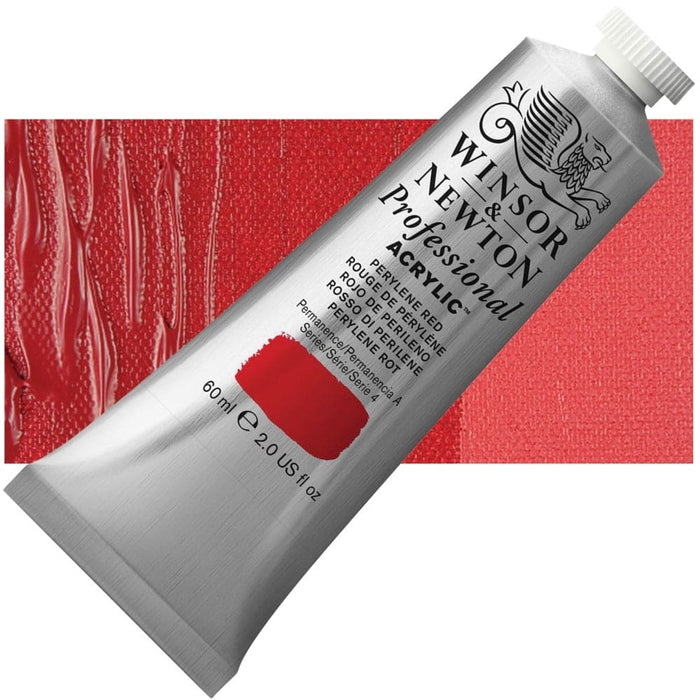 WINSOR & NEWTON ACRYLICS WINSOR & NEWTON ACRYLICS W&N PAC 60ml - Perylene Red