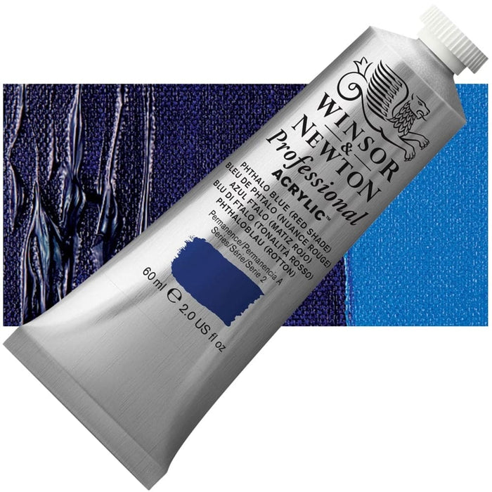 WINSOR & NEWTON ACRYLICS WINSOR & NEWTON ACRYLICS W&N PAC 60ml - Phthalo Blue Red Shade