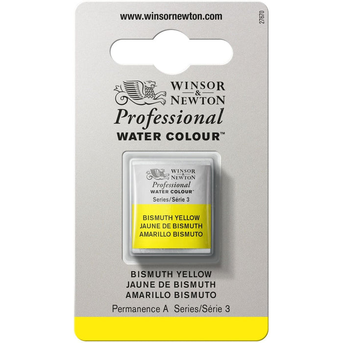 W&N PWC Half Pan - NEW W&N PWC Half Pan - Bismuth Yellow