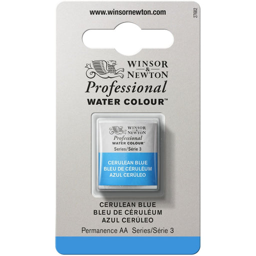 W&N PWC Half Pan - NEW W&N PWC Half Pan - Cerulean Blue