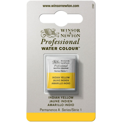 W&N PWC Half Pan - NEW W&N PWC Half Pan - Indian Yellow