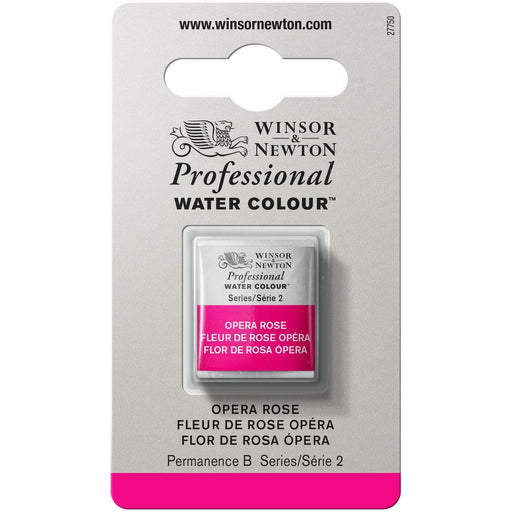 W&N PWC Half Pan - NEW W&N PWC Half Pan - Opera Rose