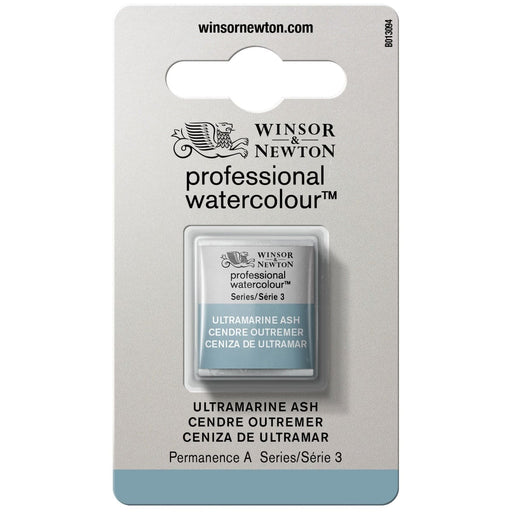 W&N PWC Half Pan - NEW W&N PWC Half Pan - Ultramarine Ash