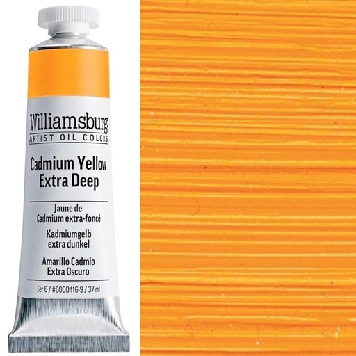 WILLIAMSBURG OILS WILLIAMSBURG Williamsburg Oils 37ml Cadmium Yellow Extra Deep