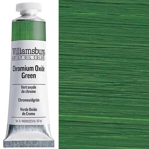 WILLIAMSBURG OILS WILLIAMSBURG Williamsburg Oils 37ml Chromium Oxide Green