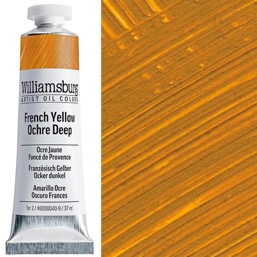 WILLIAMSBURG OILS WILLIAMSBURG Williamsburg Oils 37ml French Yellow Ochre Deep