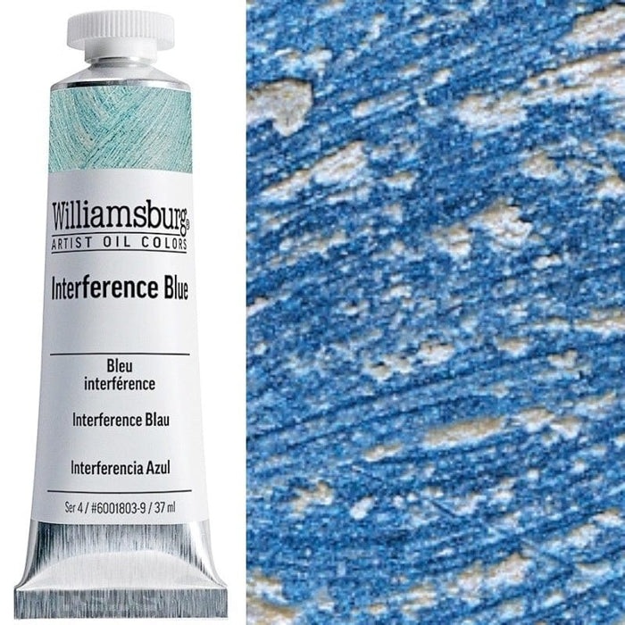 WILLIAMSBURG OILS WILLIAMSBURG Williamsburg Oils 37ml Interference Blue