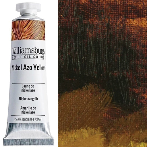 WILLIAMSBURG OILS WILLIAMSBURG Williamsburg Oils 37ml Nickel Azo Yellow