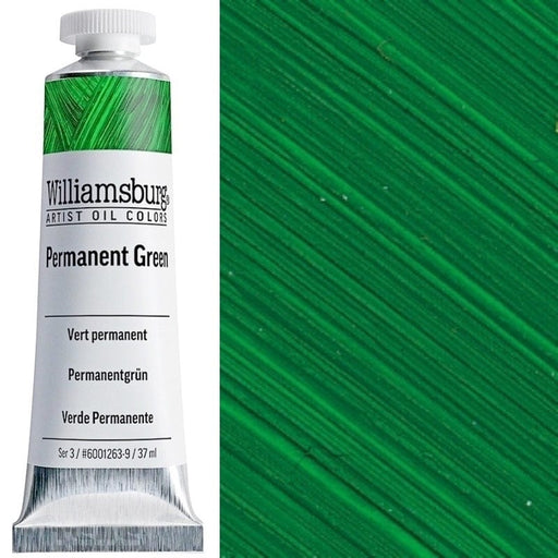 WILLIAMSBURG OILS Williamsburg Oils 37ml Permanent Green