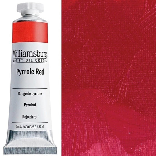 WILLIAMSBURG OILS WILLIAMSBURG Williamsburg Oils 37ml Pyrrole Red