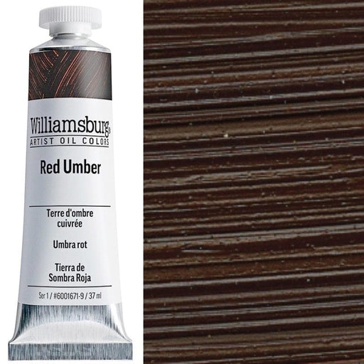 WILLIAMSBURG OILS WILLIAMSBURG Williamsburg Oils 37ml Red Umber