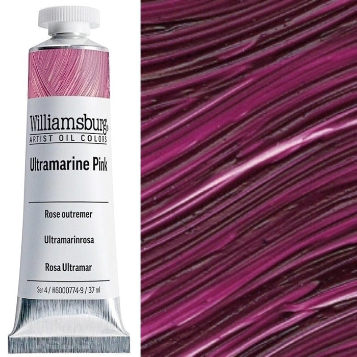 WILLIAMSBURG OILS WILLIAMSBURG Williamsburg Oils 37ml Ultramarine Pink