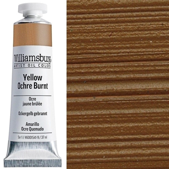 WILLIAMSBURG OILS WILLIAMSBURG Williamsburg Oils 37ml Yellow Ochre Burnt