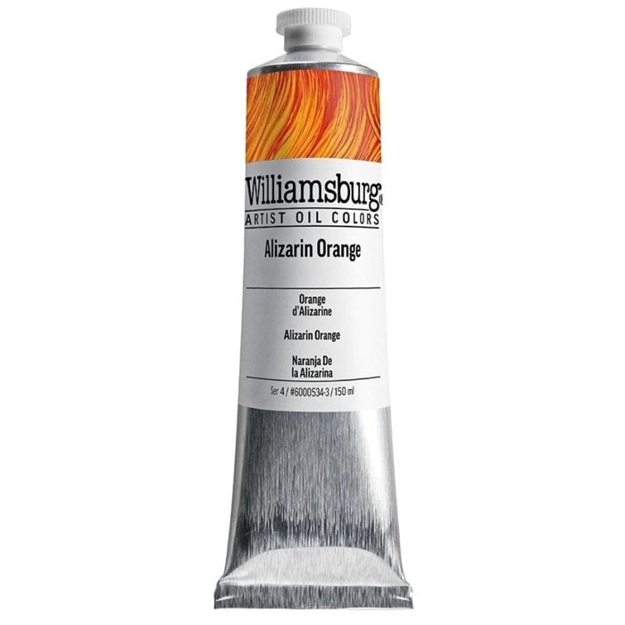 WILLIAMSBURG OILS WILLIAMSBURG 150ml Williamsburg Oils Alizarin Orange