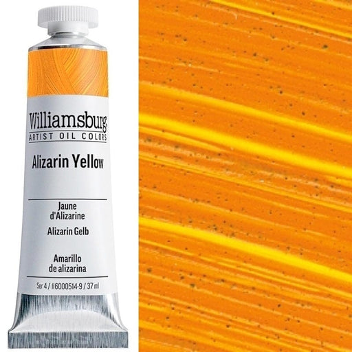 WILLIAMSBURG OILS WILLIAMSBURG 37ml Williamsburg Oils Alizarin Yellow