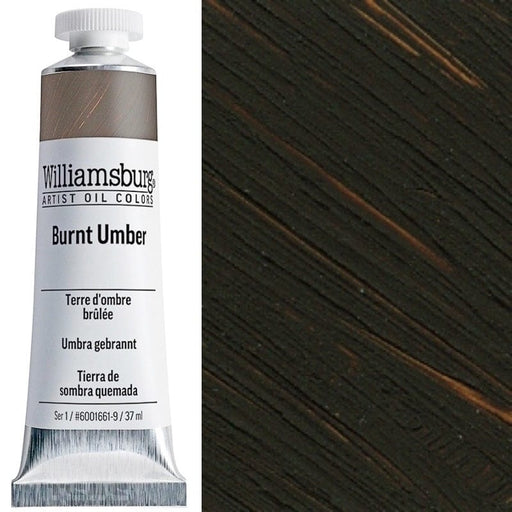 WILLIAMSBURG OILS WILLIAMSBURG 37ml Williamsburg Oils Burnt Umber