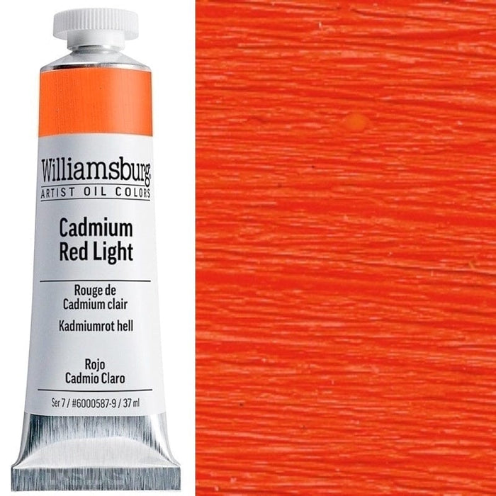 WILLIAMSBURG OILS WILLIAMSBURG 37ml Williamsburg Oils Cadmium Red Light