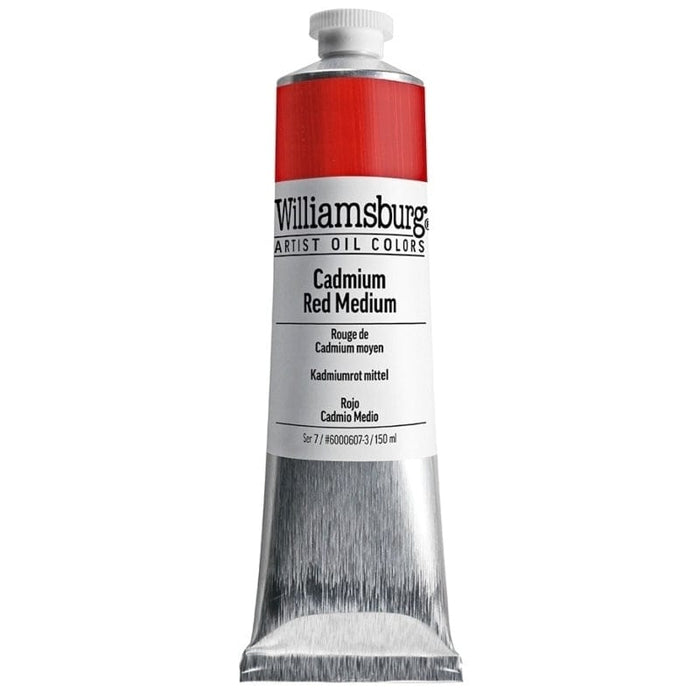 WILLIAMSBURG OILS WILLIAMSBURG 150ml Williamsburg Oils Cadmium Red Medium